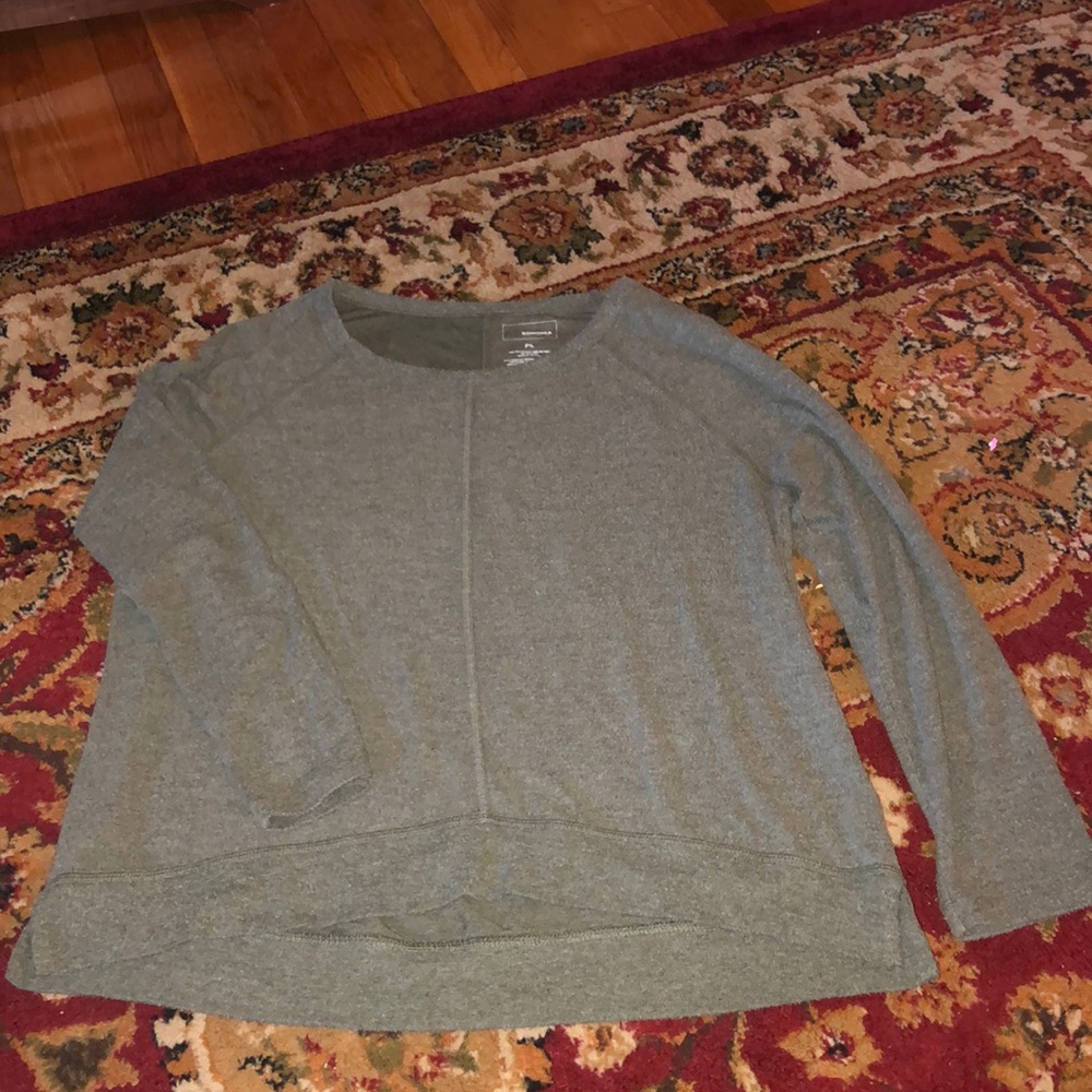 Green sweater